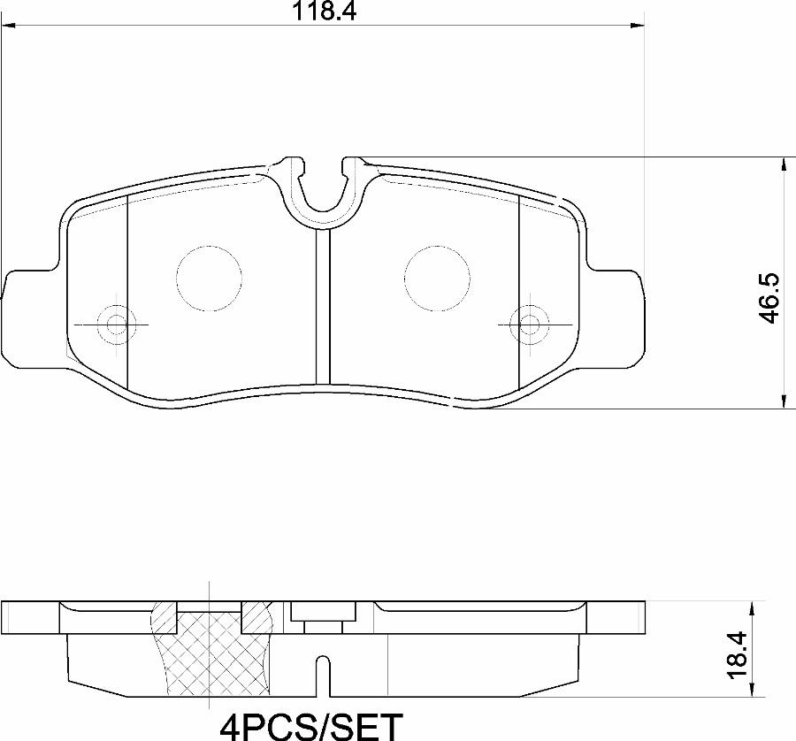Brembo P 50 126G - Kit pastiglie freno, Freno a disco www.autoricambi360.it