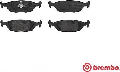 Brembo P 06 009 - Kit pastiglie freno, Freno a disco www.autoricambi360.it