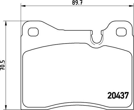 Brembo P06002N - Kit pastiglie freno, Freno a disco www.autoricambi360.it