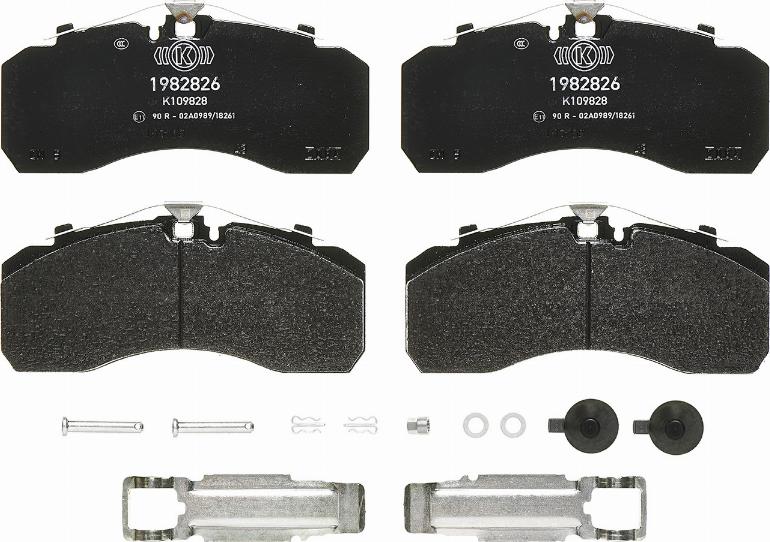 Brembo P B4 601S - Kit pastiglie freno, Freno a disco www.autoricambi360.it