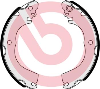 Brembo S 61 543 - Kit ganasce freno www.autoricambi360.it