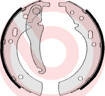 Brembo S 06 501 - Kit ganasce freno www.autoricambi360.it