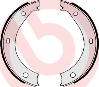 Brembo S 06 503 - Kit ganasce, Freno stazionamento www.autoricambi360.it