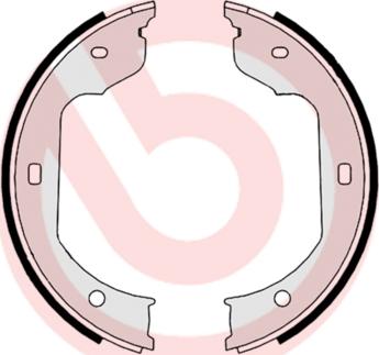 Brembo S 06 511 - Kit ganasce, Freno stazionamento www.autoricambi360.it