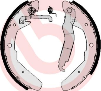 Brembo S 85 517 - Kit ganasce freno www.autoricambi360.it