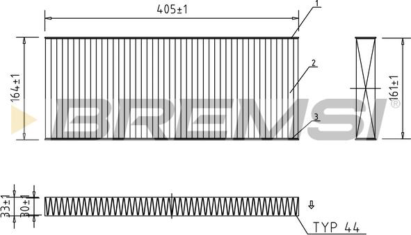 Bremsi FC0984C - Filtro, Aria abitacolo www.autoricambi360.it