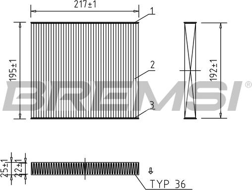 Bremsi FC0441 - Filtro, Aria abitacolo www.autoricambi360.it