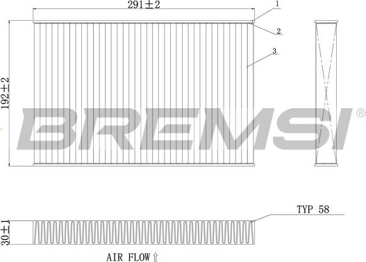 Bremsi FC0473 - Filtro, Aria abitacolo www.autoricambi360.it