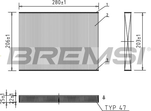 Bremsi FC0084 - Filtro, Aria abitacolo www.autoricambi360.it