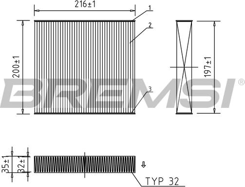 Bremsi FC0078 - Filtro, Aria abitacolo www.autoricambi360.it