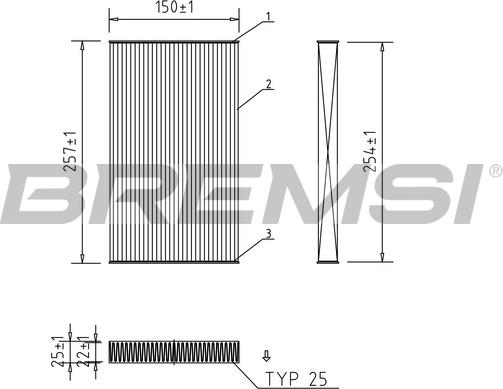 Bremsi FC0865 - Filtro, Aria abitacolo www.autoricambi360.it