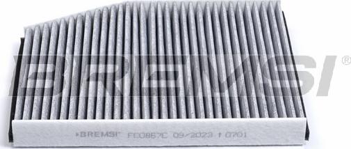 Bremsi FC0867C - Filtro, Aria abitacolo www.autoricambi360.it