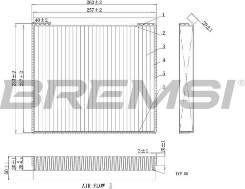 Bremsi FC0878 - Filtro, Aria abitacolo www.autoricambi360.it