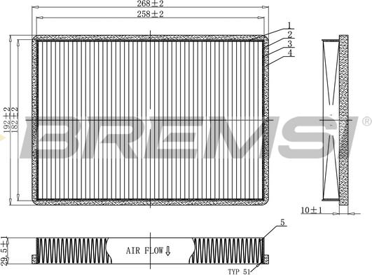 Bremsi FC1941 - Filtro, Aria abitacolo www.autoricambi360.it