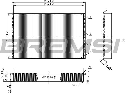Bremsi FC1553 - Filtro, Aria abitacolo www.autoricambi360.it