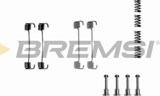 Bremsi SK0620 - Kit accessori, Ganasce freno www.autoricambi360.it
