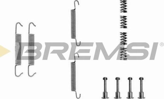Bremsi SK0621 - Kit accessori, Ganasce freno www.autoricambi360.it