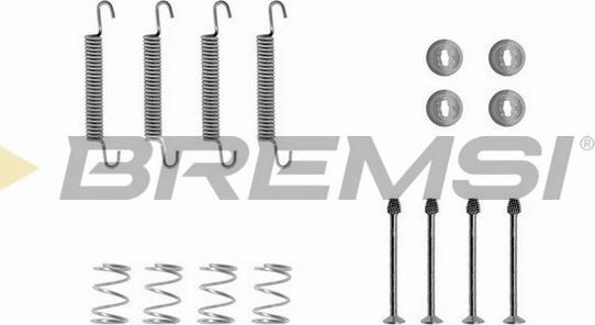 Bremsi SK0711 - Kit accessori, Ganasce freno www.autoricambi360.it