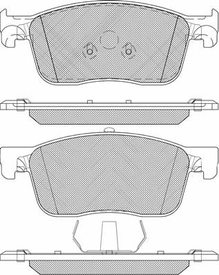 VALEO 302480 - Kit pastiglie freno, Freno a disco www.autoricambi360.it