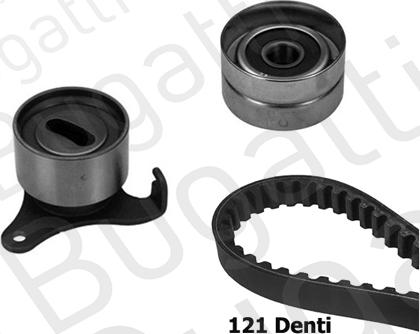 BUGATTI BKCD0451 - Kit cinghie dentate www.autoricambi360.it