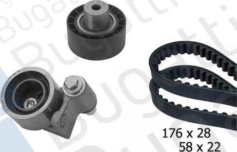 BUGATTI BKCD0469 - Kit cinghie dentate www.autoricambi360.it