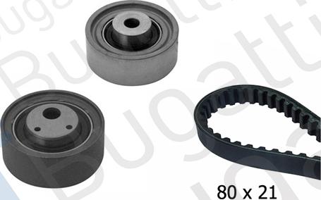 BUGATTI BKCD0467 - Kit cinghie dentate www.autoricambi360.it