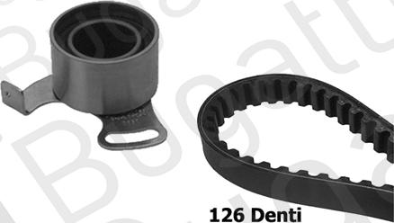 BUGATTI BKCD0410 - Kit cinghie dentate www.autoricambi360.it