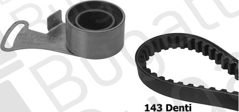 BUGATTI BKCD0411 - Kit cinghie dentate www.autoricambi360.it