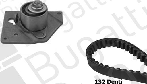 BUGATTI BKCD0597 - Kit cinghie dentate www.autoricambi360.it