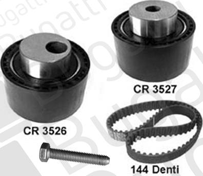 BUGATTI BKCD0567 - Kit cinghie dentate www.autoricambi360.it