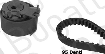 BUGATTI BKCD0575 - Kit cinghie dentate www.autoricambi360.it
