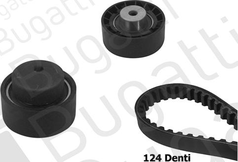 BUGATTI BKCD0697 - Kit cinghie dentate www.autoricambi360.it