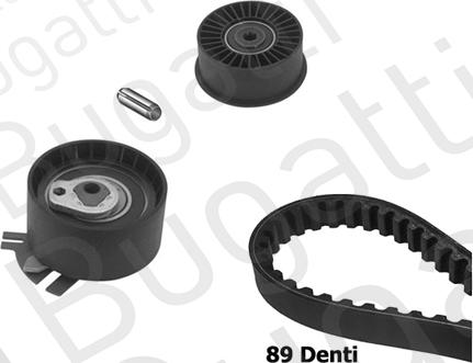 BUGATTI BKCD0649 - Kit cinghie dentate www.autoricambi360.it