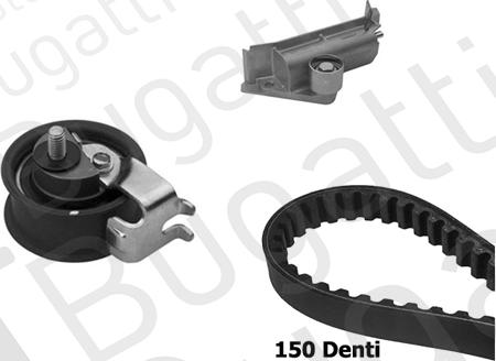 BUGATTI BKCD0645 - Kit cinghie dentate www.autoricambi360.it