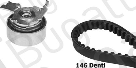 BUGATTI BKCD0643 - Kit cinghie dentate www.autoricambi360.it