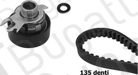BUGATTI BKCD0654 - Kit cinghie dentate www.autoricambi360.it