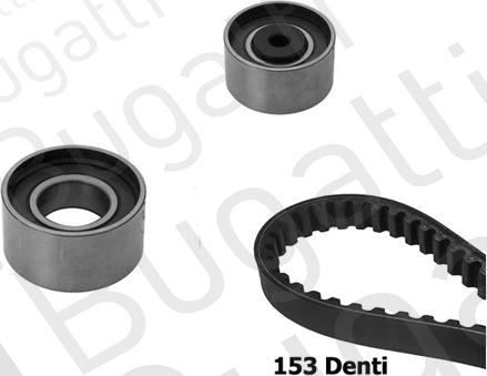 BUGATTI BKCD0665 - Kit cinghie dentate www.autoricambi360.it
