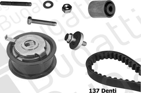 BUGATTI BKCD0604 - Kit cinghie dentate www.autoricambi360.it