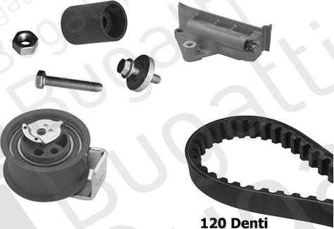 BUGATTI BKCD0618 - Kit cinghie dentate www.autoricambi360.it