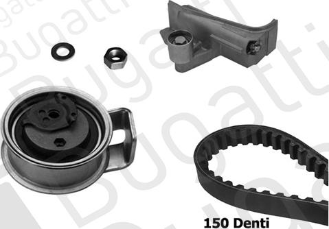 BUGATTI BKCD0683 - Kit cinghie dentate www.autoricambi360.it