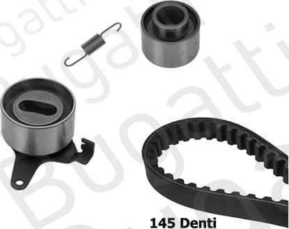BUGATTI BKCD0630 - Kit cinghie dentate www.autoricambi360.it