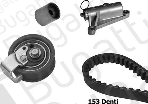 BUGATTI BKCD0625 - Kit cinghie dentate www.autoricambi360.it