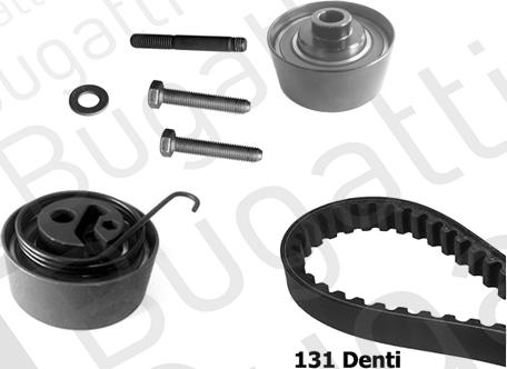 BUGATTI BKCD0621 - Kit cinghie dentate www.autoricambi360.it