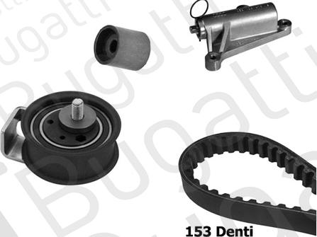 BUGATTI BKCD0623 - Kit cinghie dentate www.autoricambi360.it