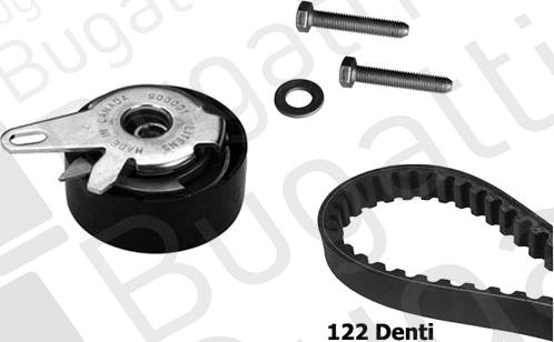 BUGATTI BKCD0677 - Kit cinghie dentate www.autoricambi360.it