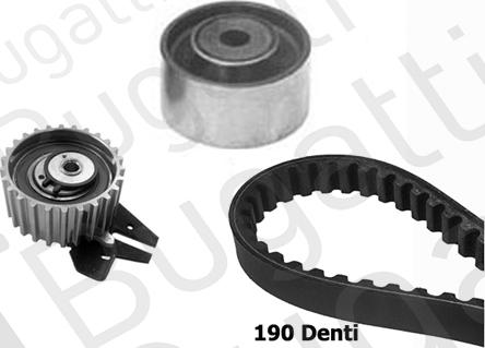 BUGATTI BKCD0099 - Kit cinghie dentate www.autoricambi360.it
