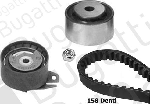 BUGATTI BKCD0095 - Kit cinghie dentate www.autoricambi360.it