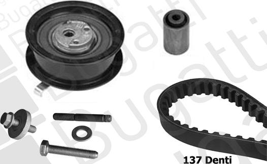 BUGATTI BKCD0046 - Kit cinghie dentate www.autoricambi360.it