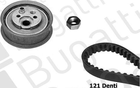 BUGATTI BKCD0041 - Kit cinghie dentate www.autoricambi360.it