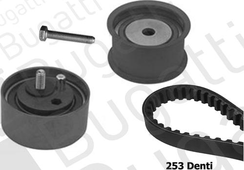 BUGATTI BKCD0052 - Kit cinghie dentate www.autoricambi360.it